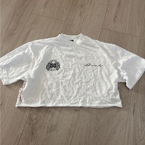 Redline Premium Vintage Oversized Cropped Tee